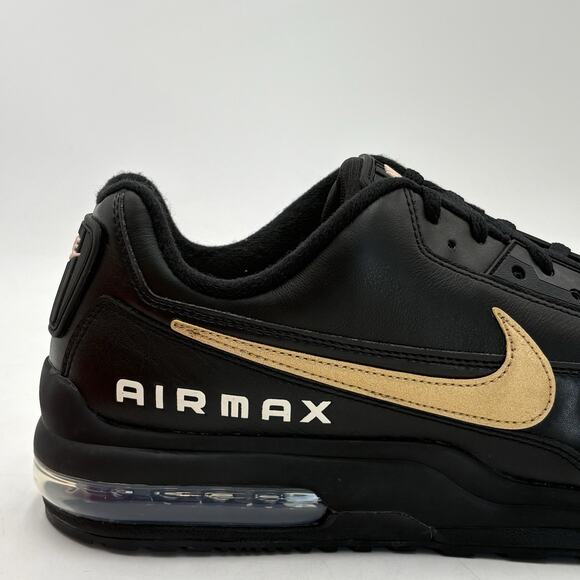 Nike Air Max LTD 3 PRM Black Gold IO7524 010 Mens Size 15 NEW Sneakers